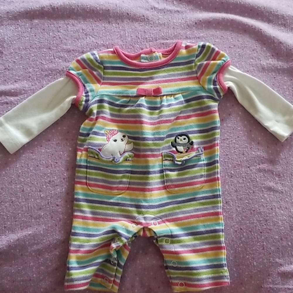 Gymboree one piece winter outfit